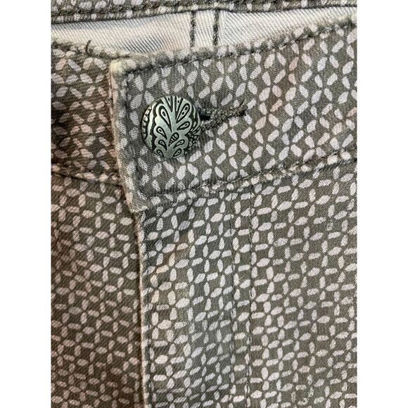 PrAna Women's Organic Cotton Blend Patterned Pants Size 10/30 - Picture 8 of 16